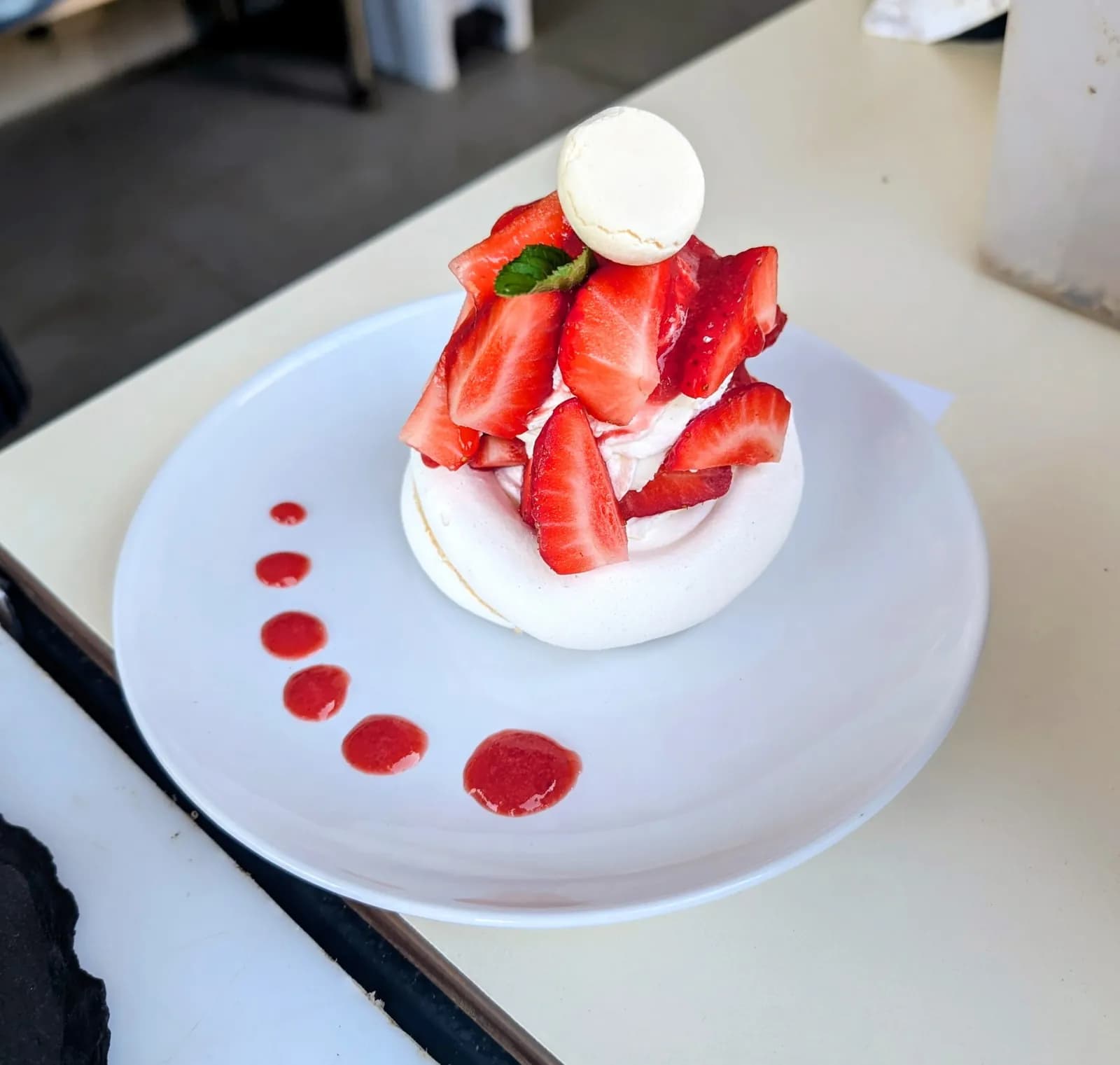 Un dessert fait maison à L'Azéa